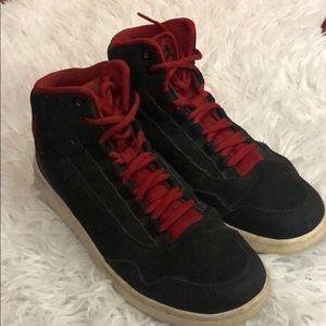 Jordans blk/red